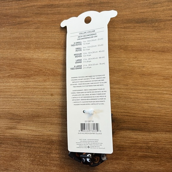 🤍Party Dog Halloween Collar with Bow Tie - Picture 7 of 8